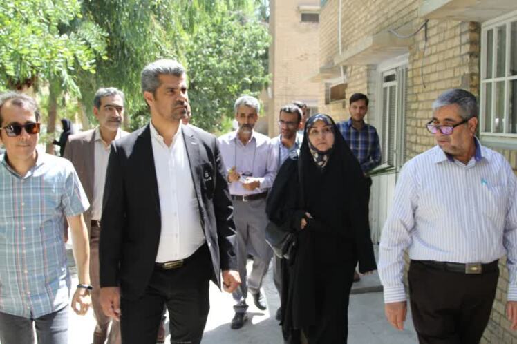 گزارش تصویری؛ بازدید هادی ساعی رئیس فدراسیون تکواندو از آسایشگاه انوار آفتاب قم