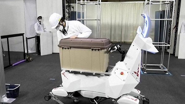 مهندسان ژاپنی «ربات بزکوهی» را برای کمک به سالمندان ساختند