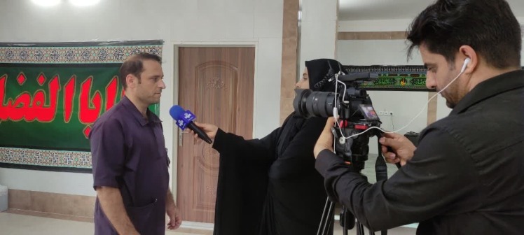 گزارش تصویری؛ حضور خبرنگار واحد مرکزی خبر در آسایشگاه انوار آفتاب جهت گزارش ماه محرم