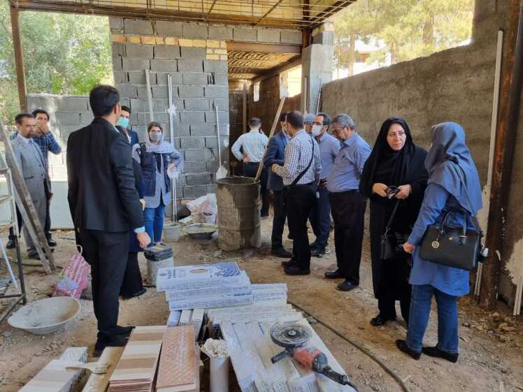 گزارش تصویری؛ حضور نمایندگان سازمان بهداشت جهانی در آسایشگاه قم 